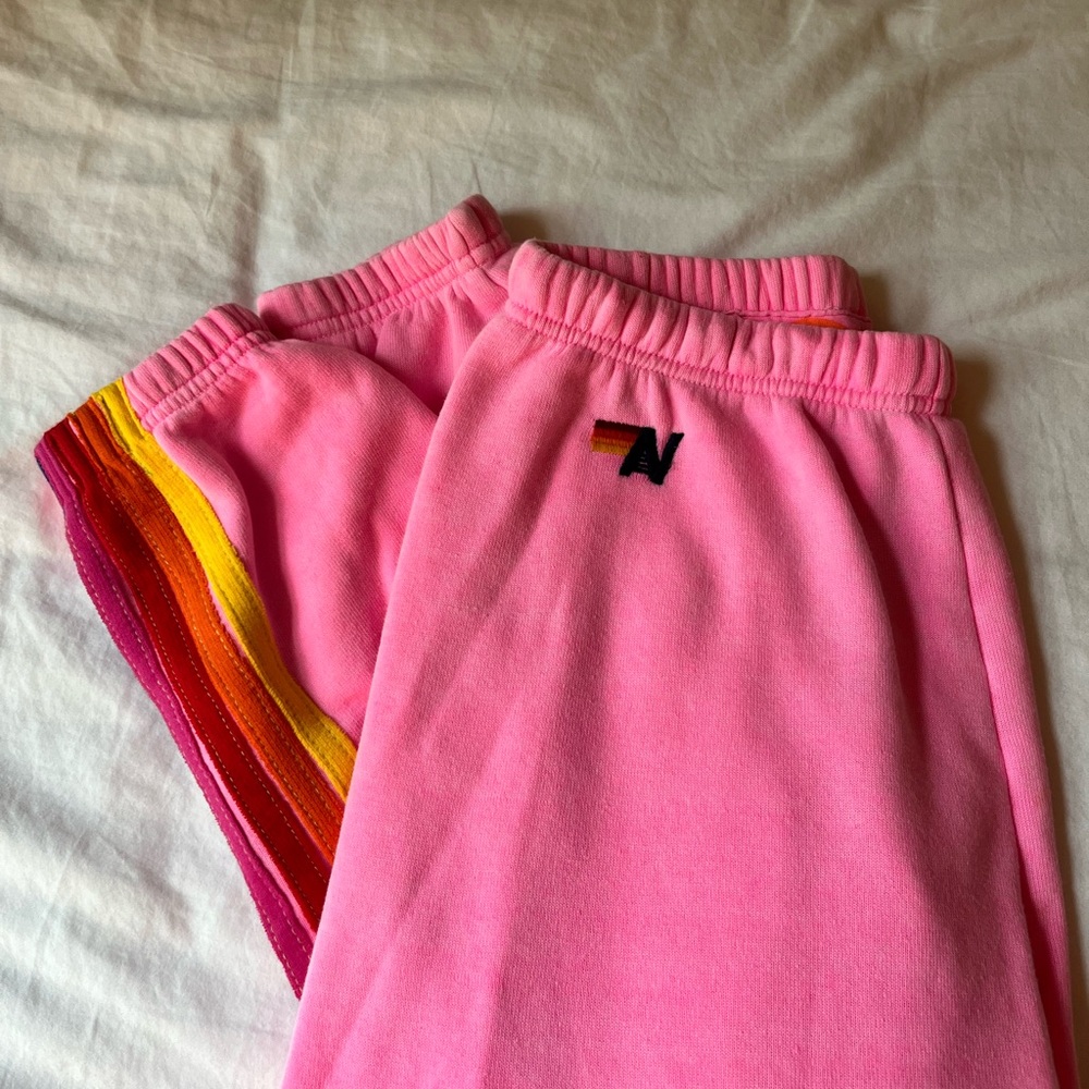 Aviator Nation Pink Sweatpants